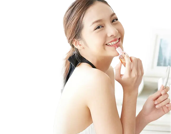 MDTジャパン | 新規事業のお知らせ 呼気による乳がんスクリーニング検査 イメージガール
